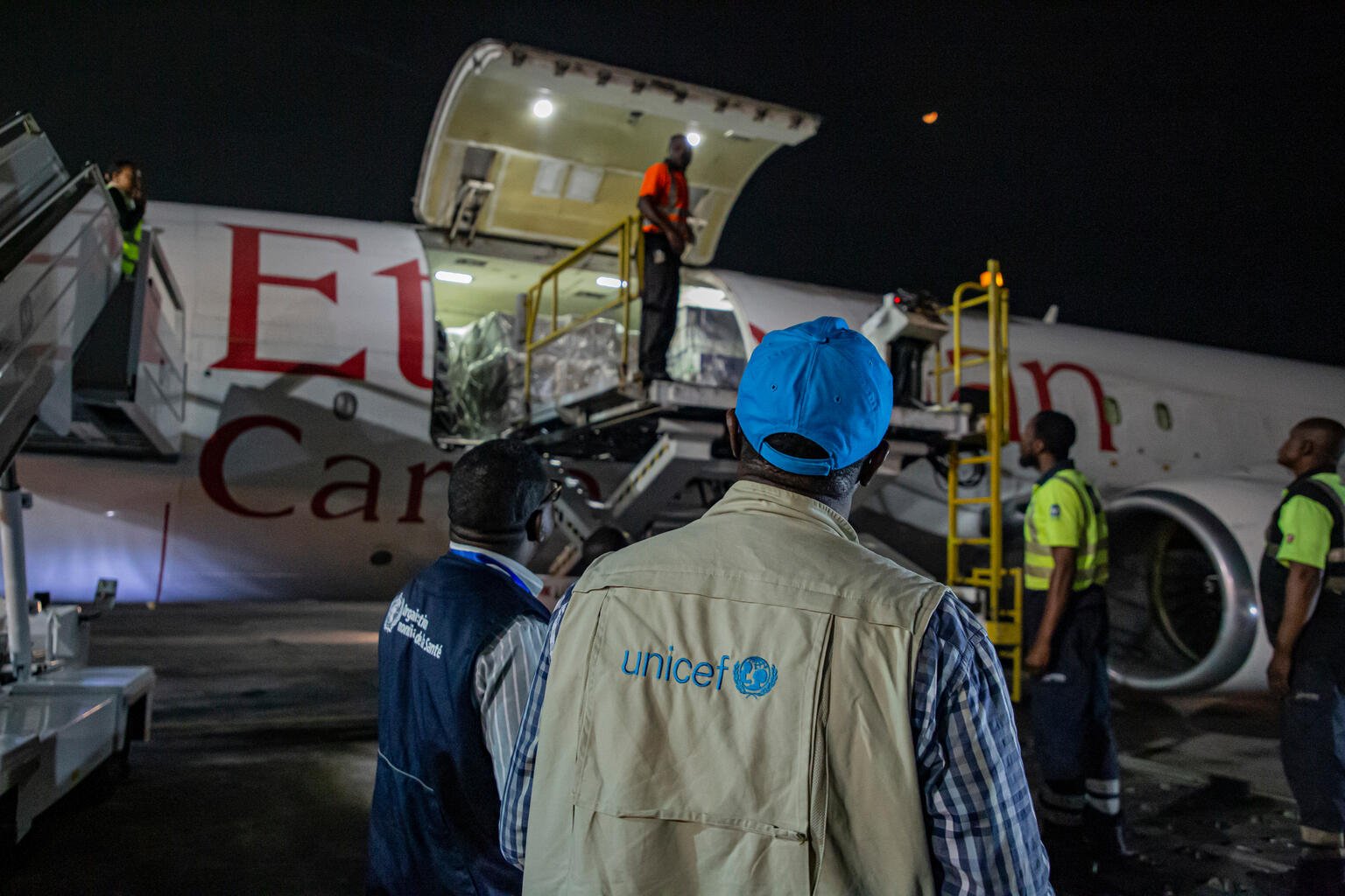 A shipment of the newest malaria vaccine, R21,