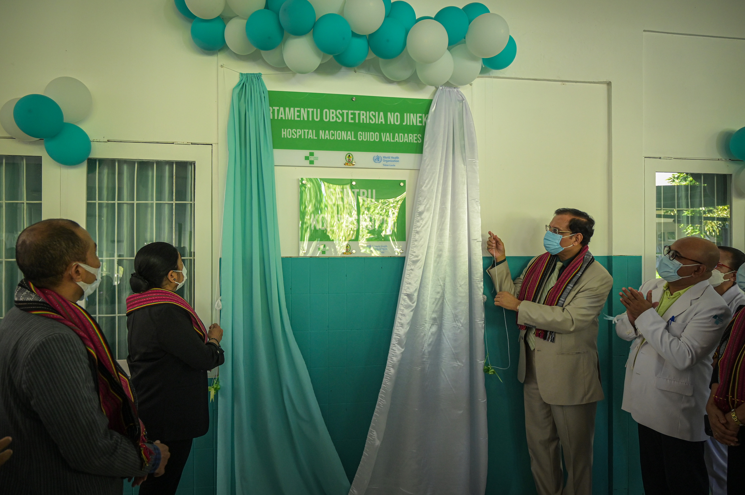 WHO representative to Timor-Leste inaugurate the Treatment Centre for Pre-Cancerous Cervical Lesions at HNGV in Dili