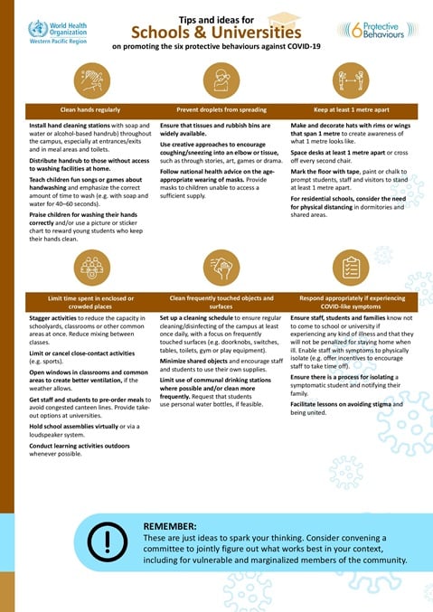 Schools and universities